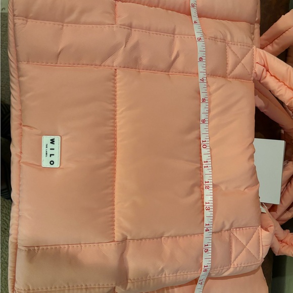 Wilo The Label Coral Double Strap Tote Bag - Picture 13 of 13